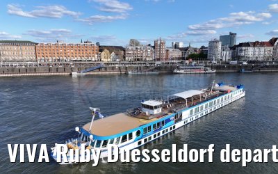 VIVA Ruby Duesseldorf departure 01.04.2025