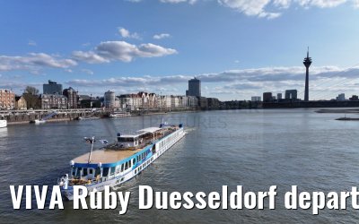 VIVA Ruby Duesseldorf departure 01.04.2025