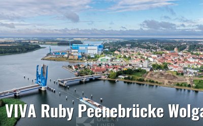 VIVA Ruby Peenebrücke Wolgast 08.07.2025