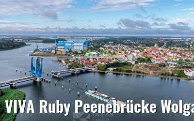 VIVA Ruby Peenebrücke Wolgast 08.07.2025