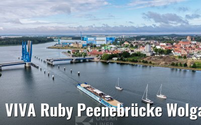 VIVA Ruby Peenebrücke Wolgast 08.07.2025