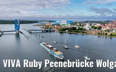 VIVA Ruby Peenebrücke Wolgast 08.07.2025