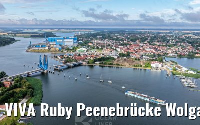 VIVA Ruby Peenebrücke Wolgast 08.07.2025