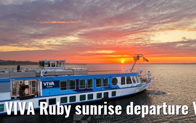 VIVA Ruby sunrise departure Vitte, Hiddensee 10.07.2025