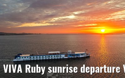 VIVA Ruby sunrise departure Vitte, Hiddensee 10.07.2025