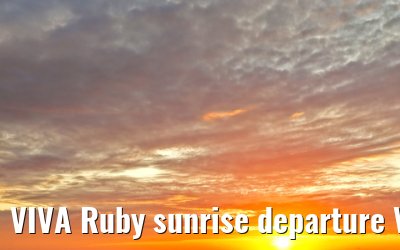 VIVA Ruby sunrise departure Vitte, Hiddensee 10.07.2025