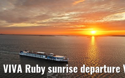 VIVA Ruby sunrise departure Vitte, Hiddensee 10.07.2025