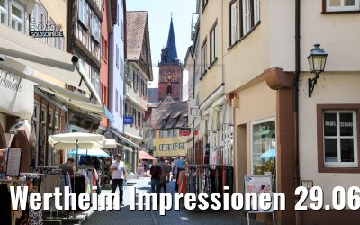 Wertheim Impressionen 29.06.2020