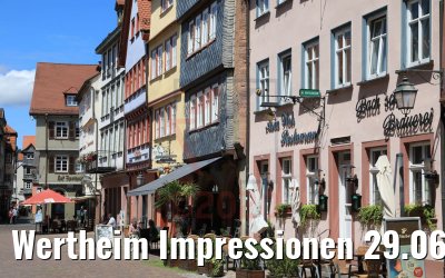 Wertheim Impressionen 29.06.2020