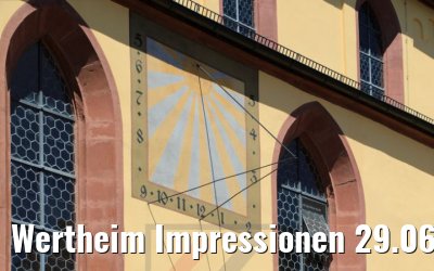 Wertheim Impressionen 29.06.2020