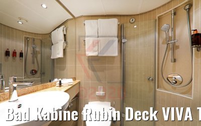 Bad Kabine Rubin Deck VIVA Tiara