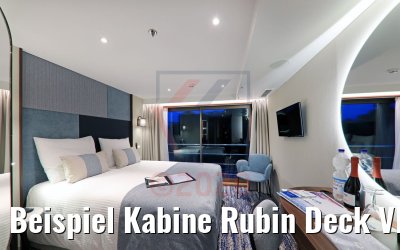 Beispiel Kabine Rubin Deck VIVA Tiara
