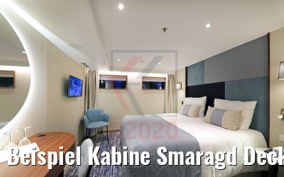 Beispiel Kabine Smaragd Deck VIVA Tiara