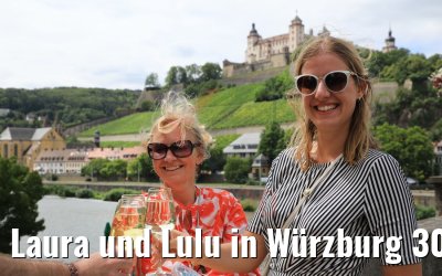 Laura und Lulu in Würzburg 30.06.2020