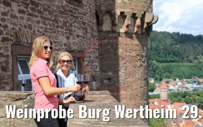Weinprobe Burg Wertheim 29.06.2020