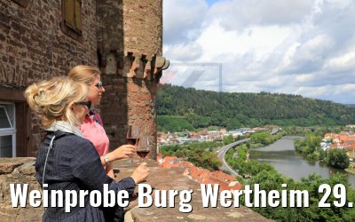 Weinprobe Burg Wertheim 29.06.2020