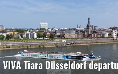 VIVA Tiara Düsseldorf departure 13.06.2025