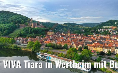 VIVA Tiara in Wertheim mit Burg Wertheim 29.06.2020