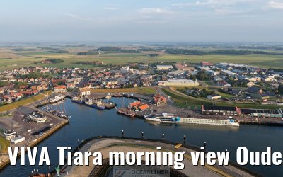 VIVA Tiara morning view Oudeschild, Texel 17.06.2025