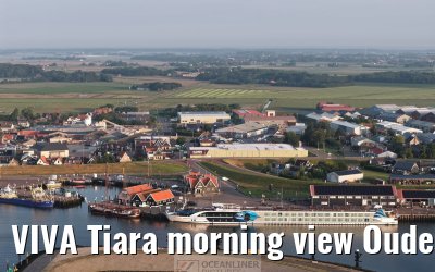 VIVA Tiara morning view Oudeschild, Texel 17.06.2025