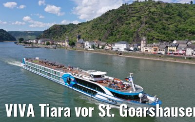VIVA Tiara vor St. Goarshausen 27.06.2020