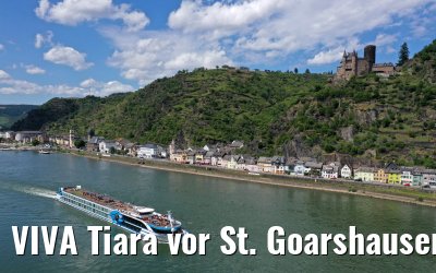 VIVA Tiara vor St. Goarshausen und Burg Katz 27.06.2020