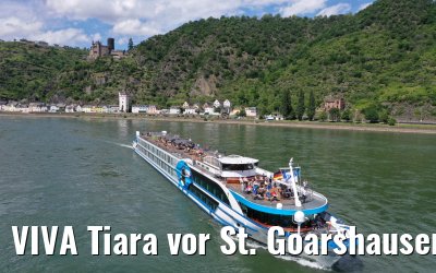 VIVA Tiara vor St. Goarshausen und Burg Katz 27.06.2020