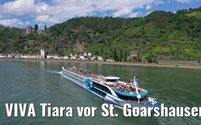 VIVA Tiara vor St. Goarshausen und Burg Katz 27.06.2020
