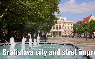 Bratislava city and stret impressions 24.05.2023