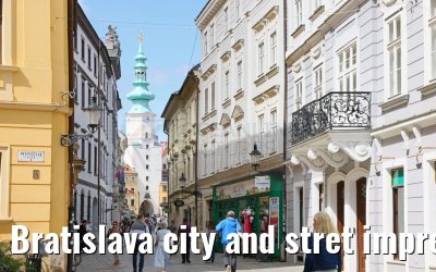 Bratislava city and stret impressions 24.05.2023