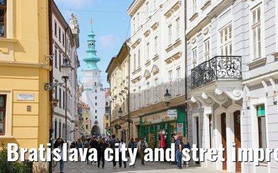 Bratislava city and stret impressions 24.05.2023