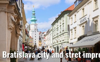 Bratislava city and stret impressions 24.05.2023
