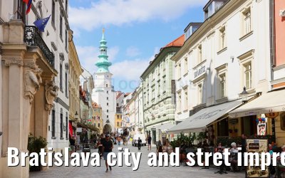 Bratislava city and stret impressions 24.05.2023