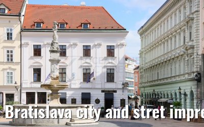 Bratislava city and stret impressions 24.05.2023