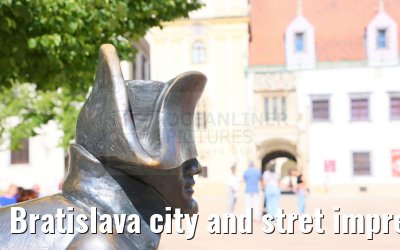 Bratislava city and stret impressions 24.05.2023