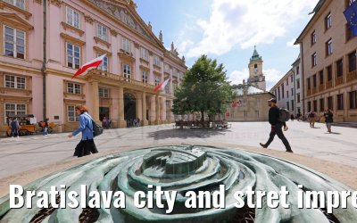 Bratislava city and stret impressions 24.05.2023