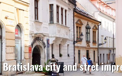 Bratislava city and stret impressions 24.05.2023