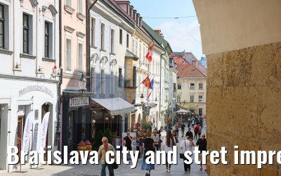 Bratislava city and stret impressions 24.05.2023