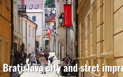 Bratislava city and stret impressions 24.05.2023