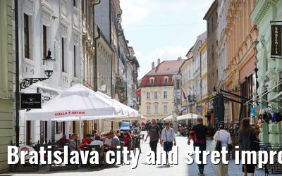 Bratislava city and stret impressions 24.05.2023