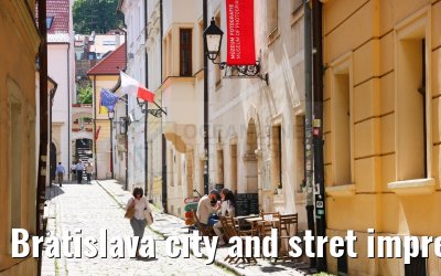 Bratislava city and stret impressions 24.05.2023