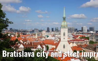 Bratislava city and stret impressions 24.05.2023