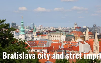 Bratislava city and stret impressions 24.05.2023