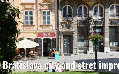 Bratislava city and stret impressions 24.05.2023
