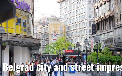 Belgrad city and street impressions 14.05.2023