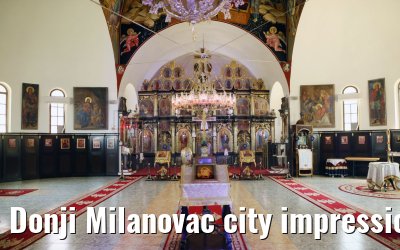 Donji Milanovac city impressions 21.05.2023