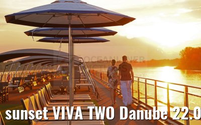 sunset VIVA TWO Danube 22.05.2023