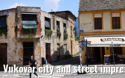 Vukovar city and street impressions 22.05.2023