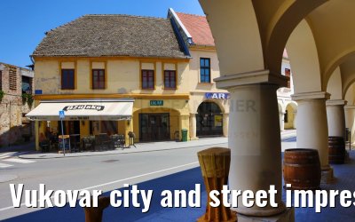 Vukovar city and street impressions 22.05.2023