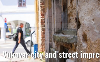 Vukovar city and street impressions 22.05.2023